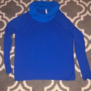 MAKE OFFER Lululemon Royal Blue Turtleneck Pullover